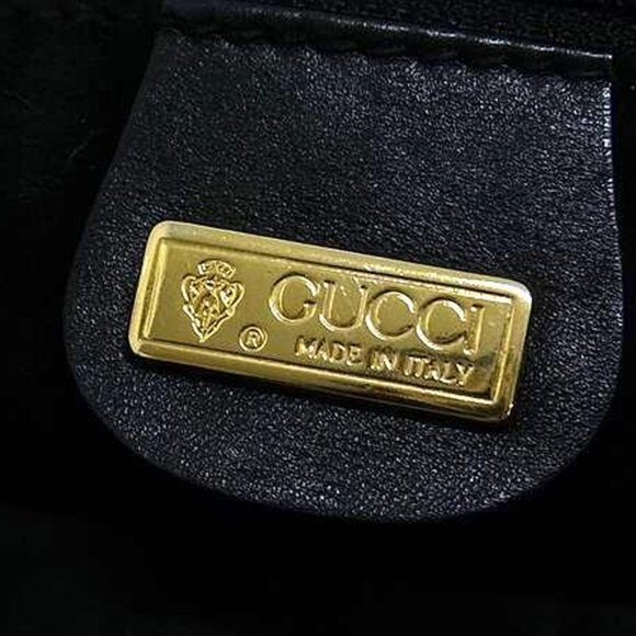 Authentic Gucci Black Calfskin Hobo Shoulder Bag - Picture 7 of 8